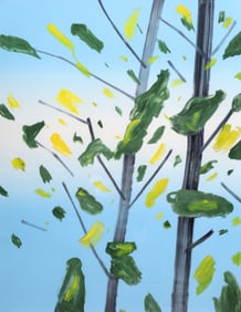 Alex Katz SUMMER Archival Pigment Print, 54"H
