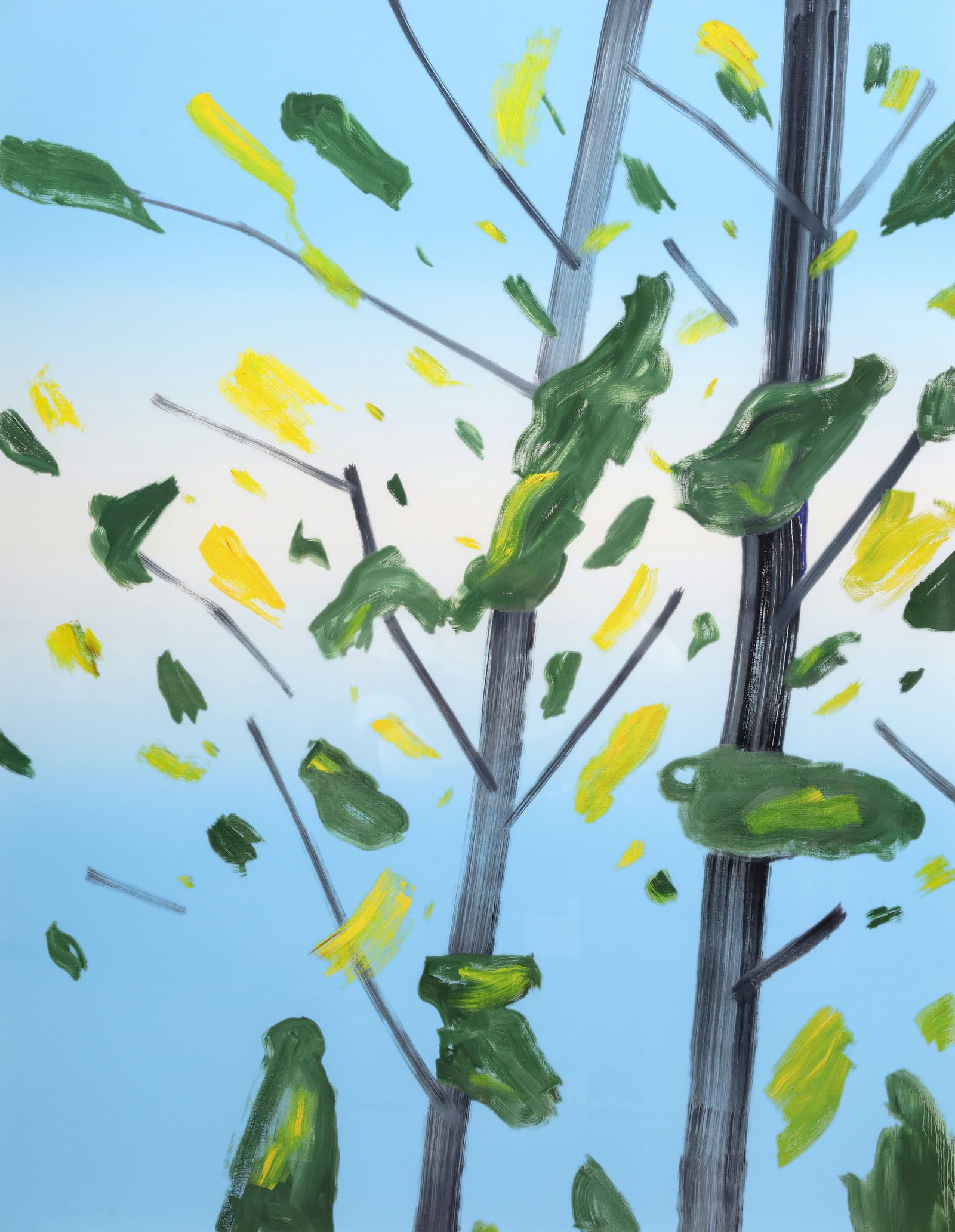 Alex Katz SUMMER Archival Pigment Print, 54"H (1 of 8)