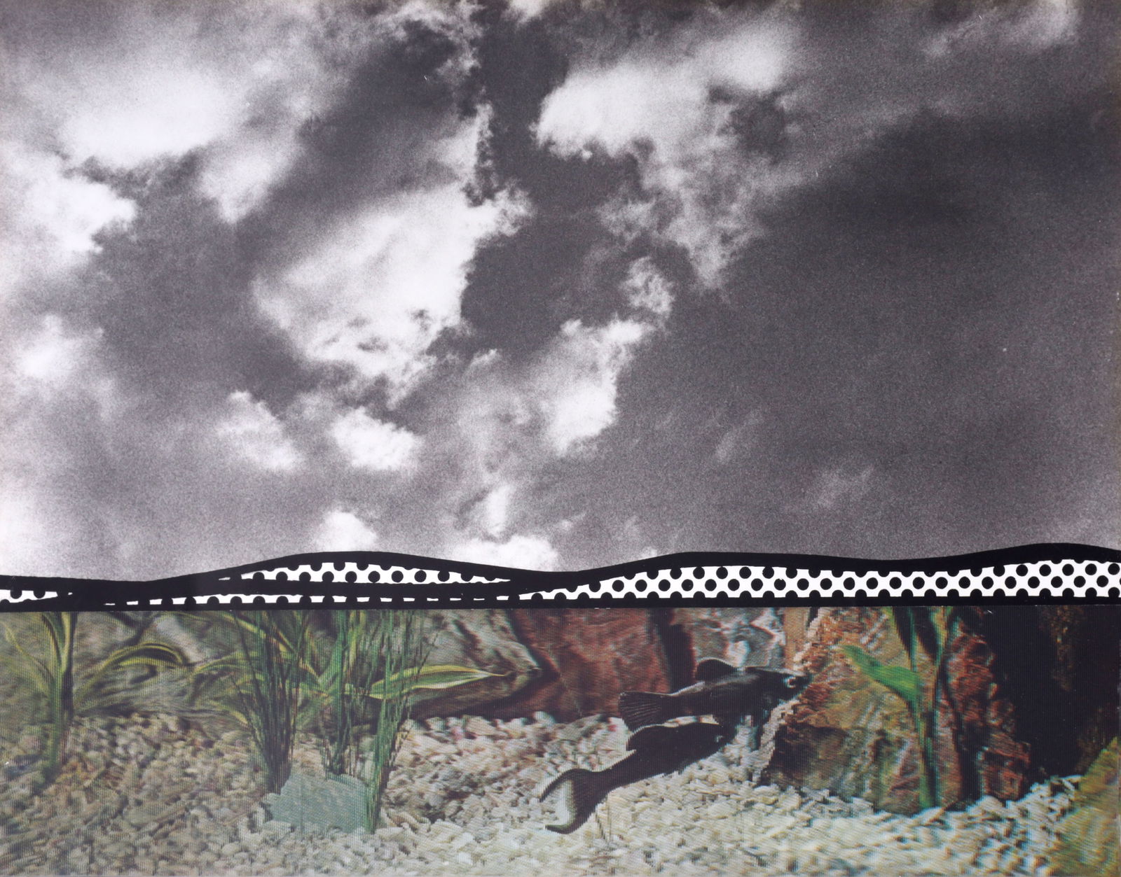 Roy Lichtenstein FISH AND SKY Mixed Media (1 of 11)