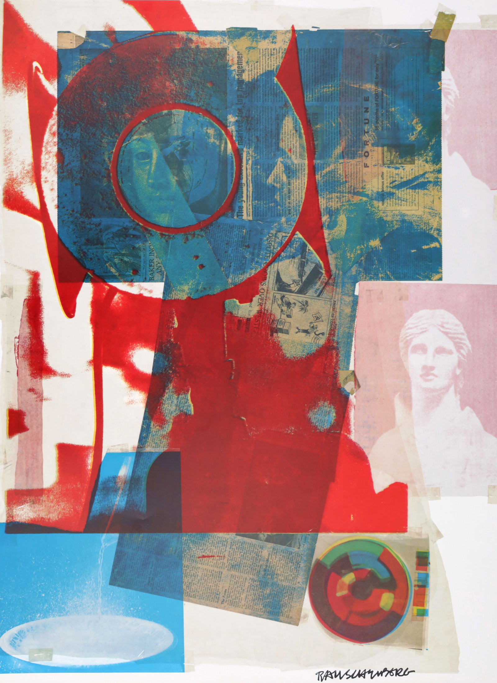 Robert Rauschenberg QUARRY LOCAL ONE Lithograph (1 of 4)