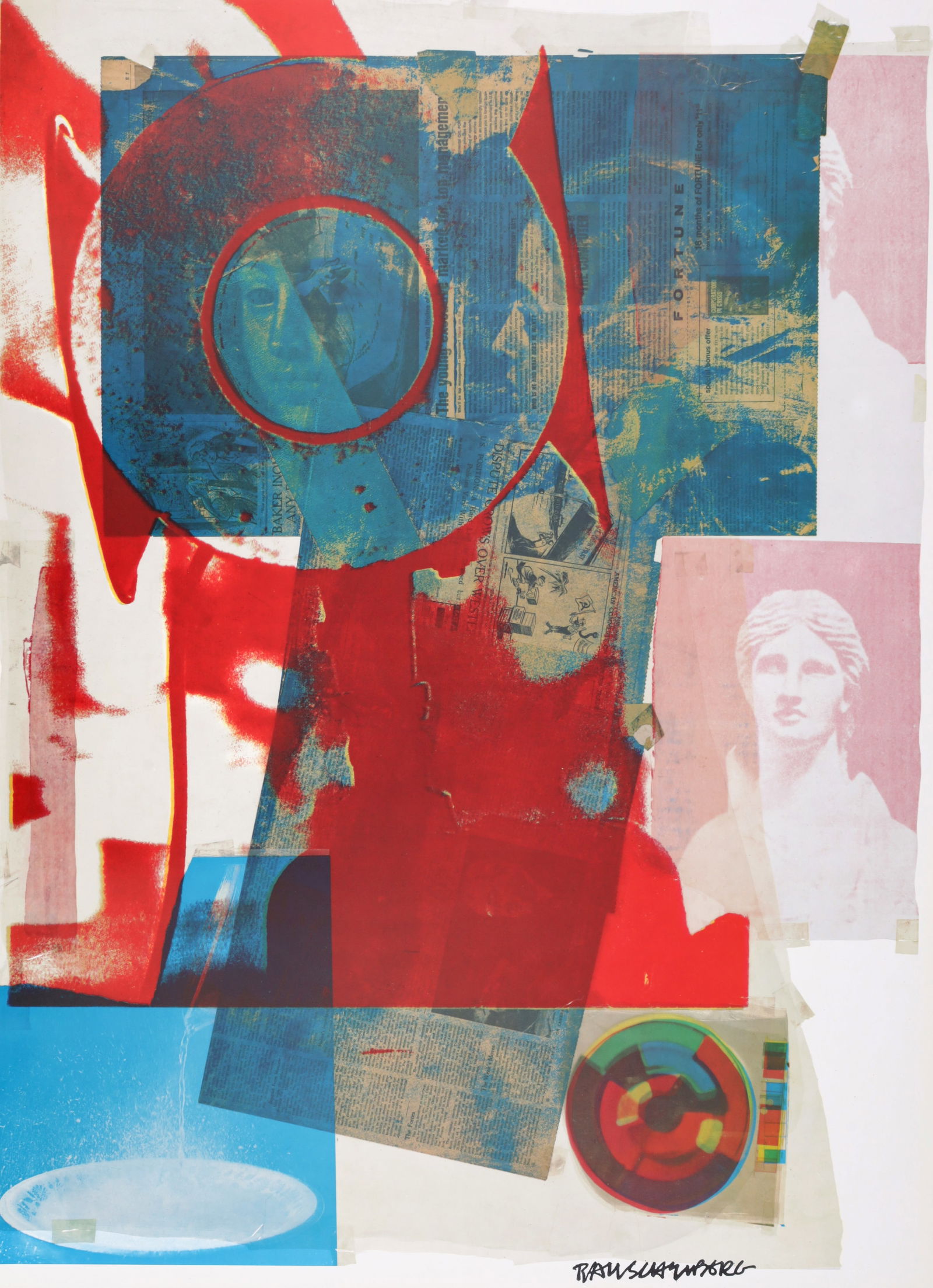 Robert Rauschenberg QUARRY LOCAL ONE Lithograph (1 of 4)