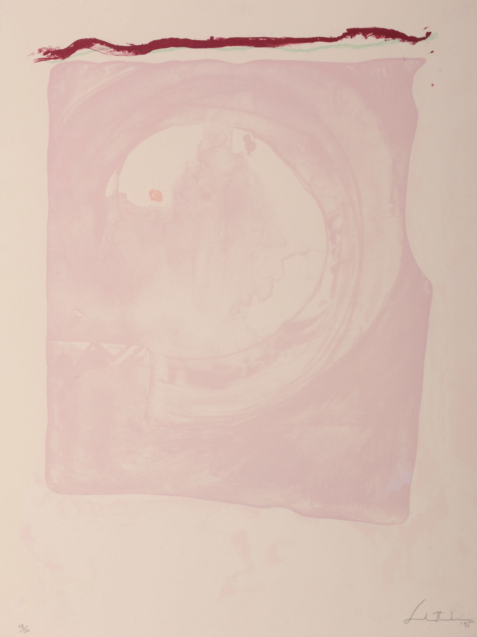 Helen Frankenthaler REFLECTIONS IX Lithograph (1 of 7)