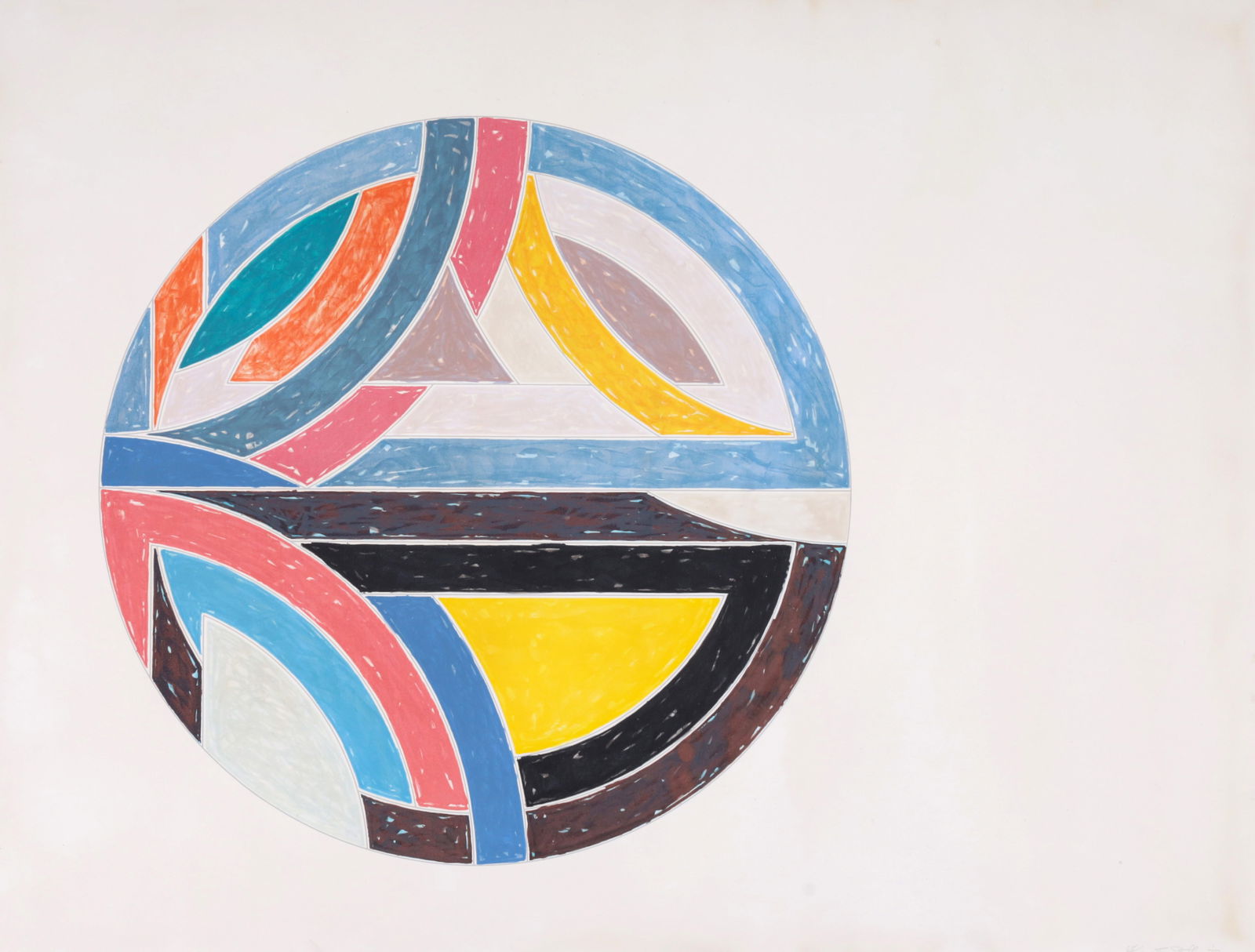 Frank Stella SINJERLI VARIATION III Lithograph / Screenprint (1 of 5)