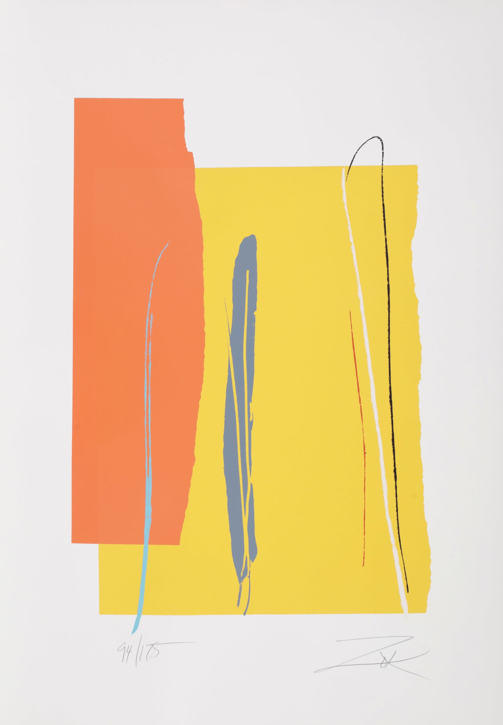 Larry Zox RELATIVELY Screenprint (1 of 7)