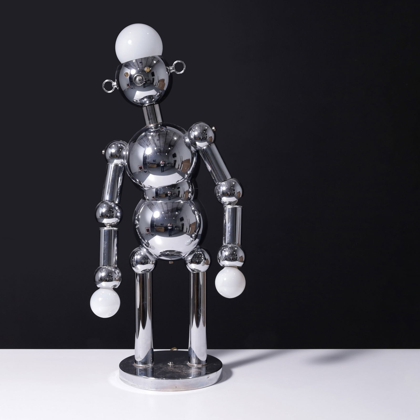 Torino Lamp Co. ROBOT Lamp, 38"H (1 of 10)
