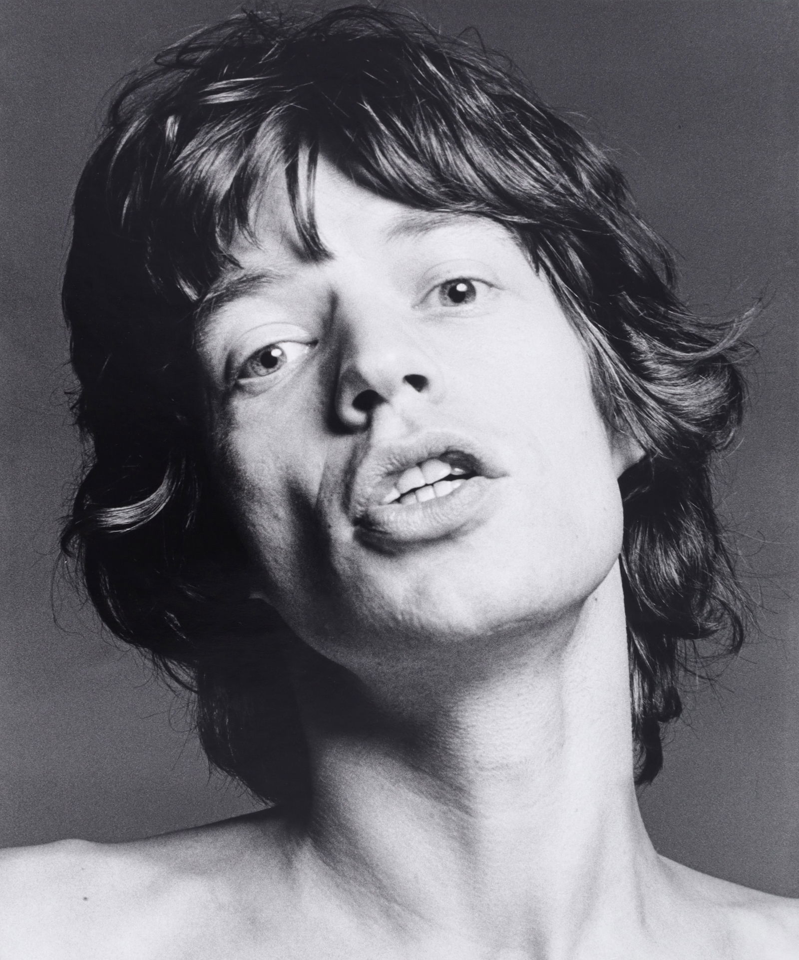 Francesco Scavullo MICK JAGGER Gelatin Silver Print (1 of 4)
