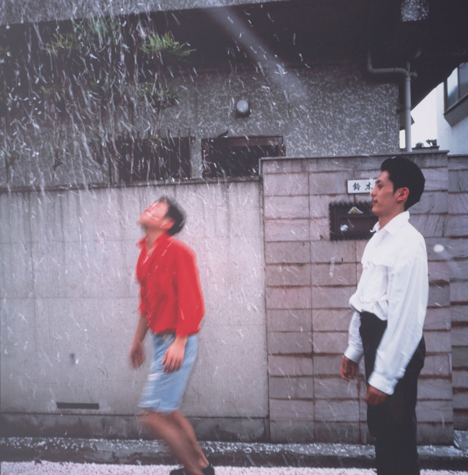 Nan Goldin HONDA BROTHERS IN CHERRY BLOSSOMS #2 Photograph: Artist/Designer/Manufacturer: Nan Goldin (American, b. 1953)Marking(s); notes: signed, marking(s); 1994Materials: dye destruction (dye-bleach) print on paperDimensions (H