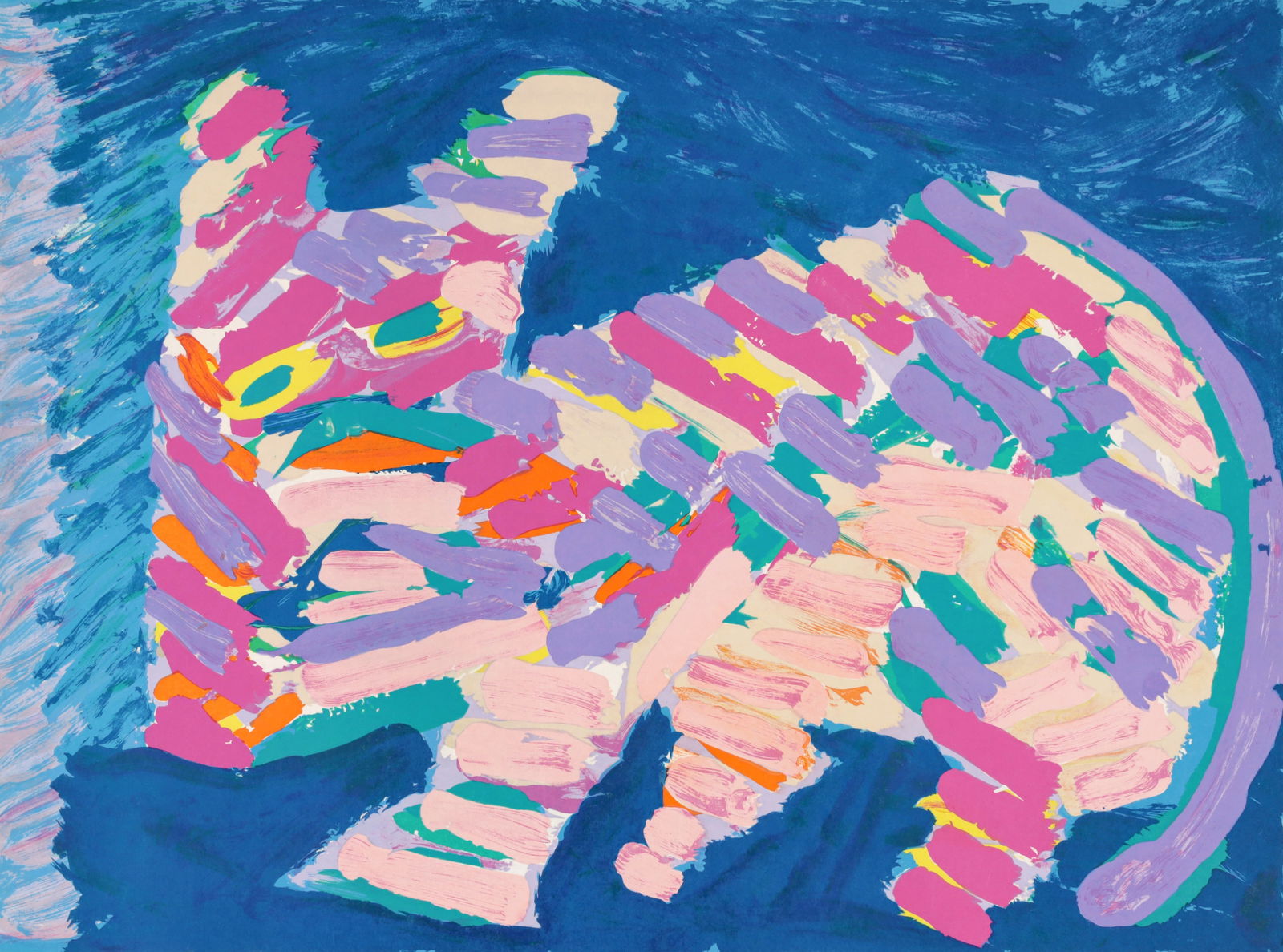 Karel Appel RESTING CAT Lithograph (1 of 5)