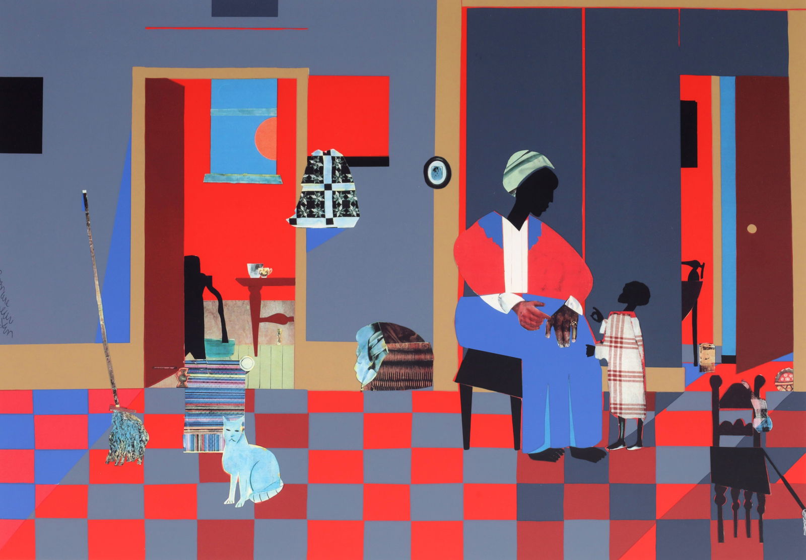 Romare Bearden EARLY CAROLINA MORNING Screenprint (1 of 9)