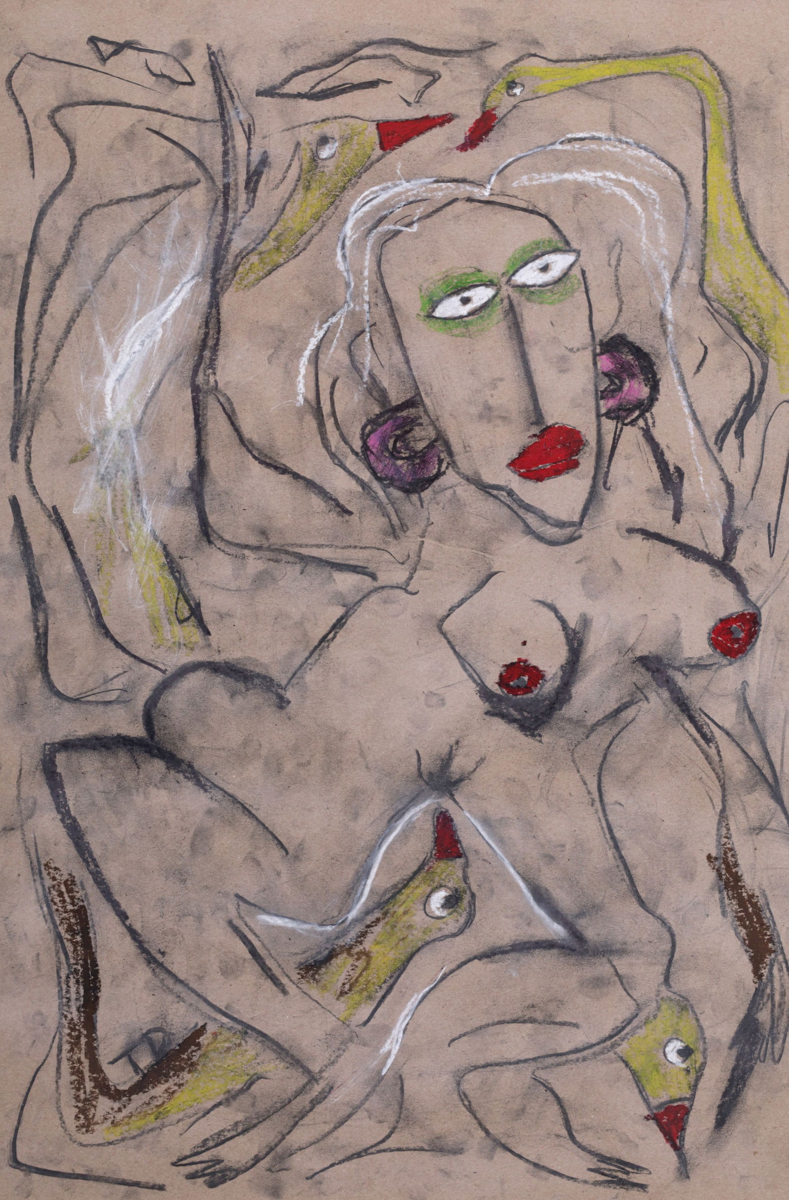 Thornton Dial Sr. ODETTE Mixed Media (1 of 8)