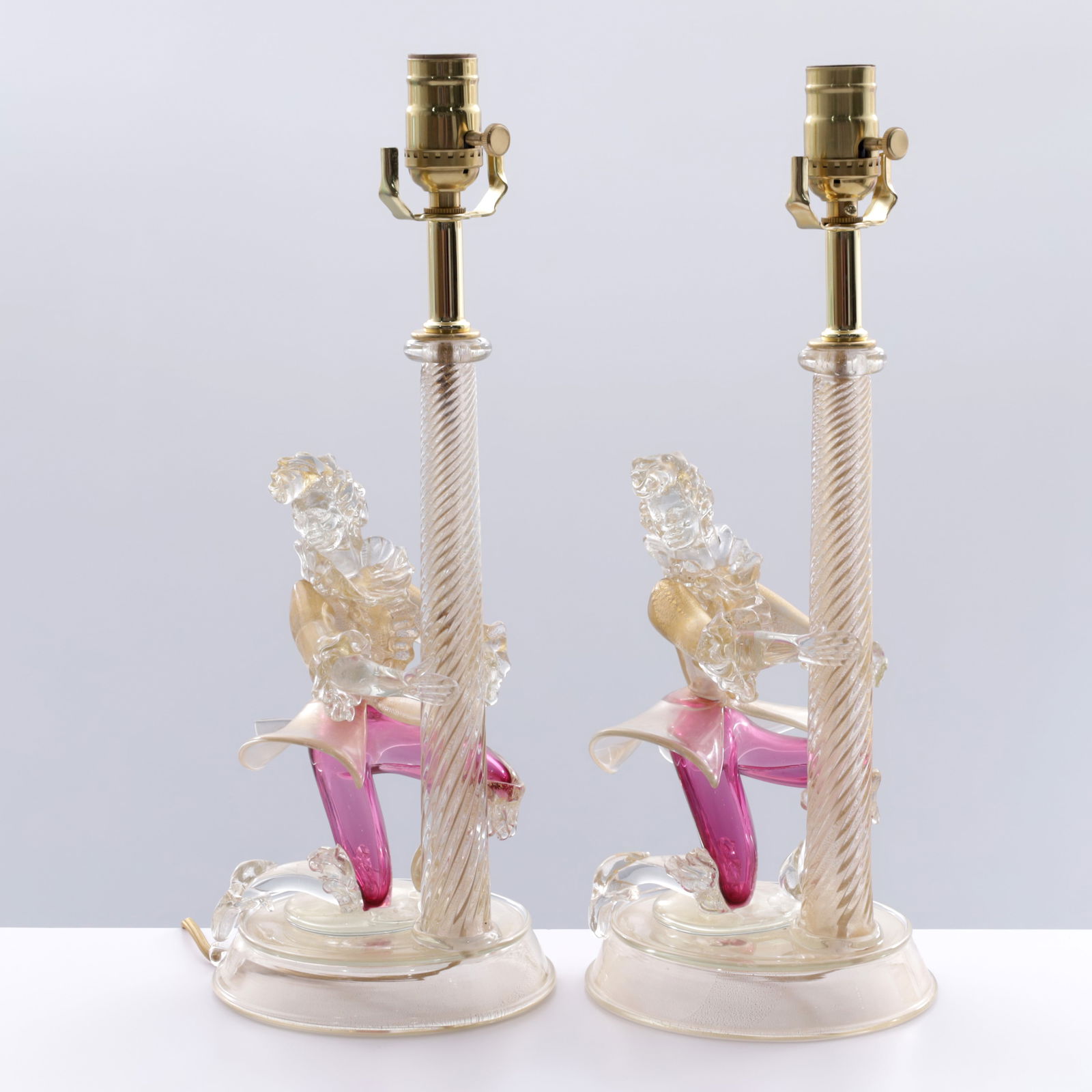 Pair of Barovier & Toso Lamps, Murano (1 of 12)