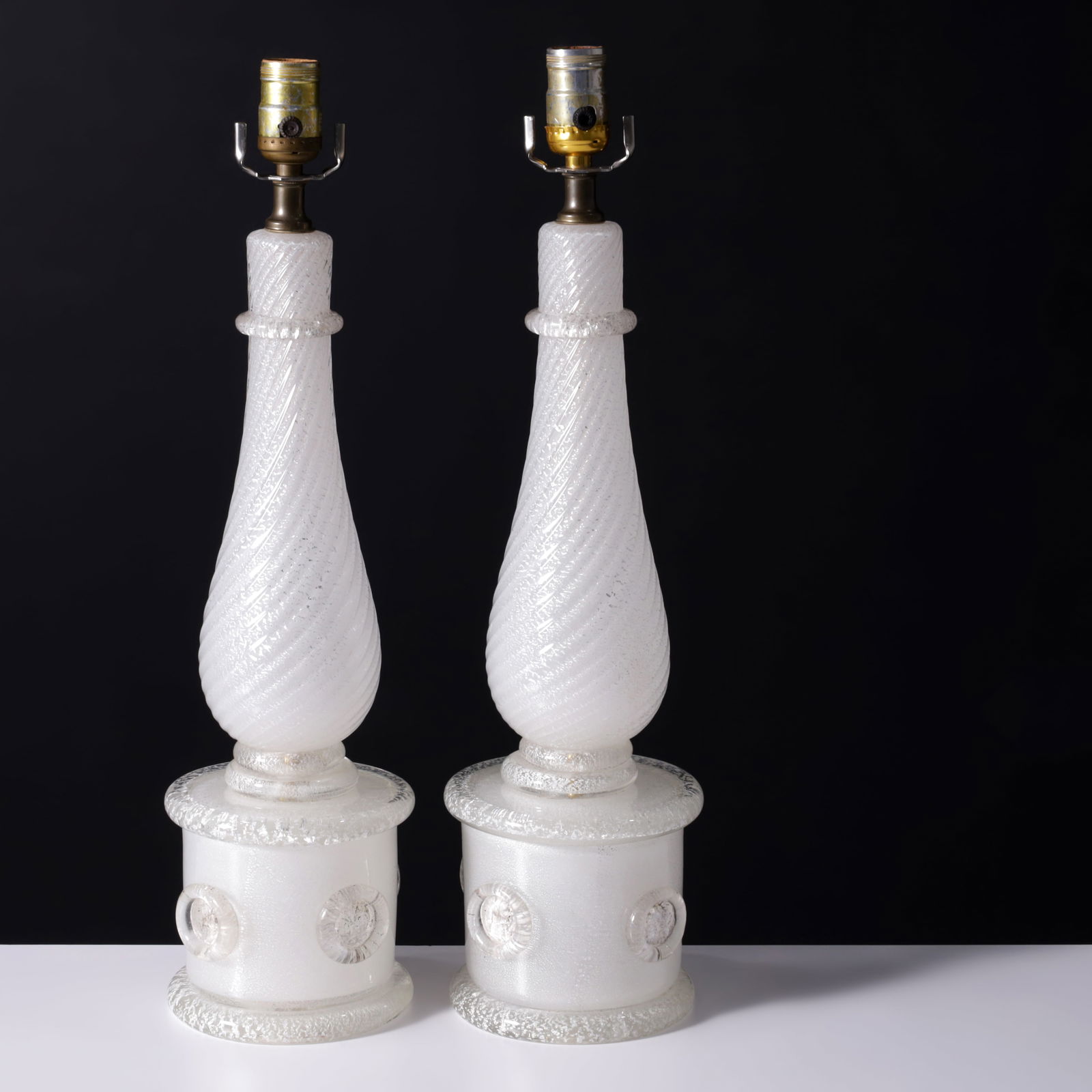 Pair of Barovier & Toso Lamps, Murano (1 of 4)