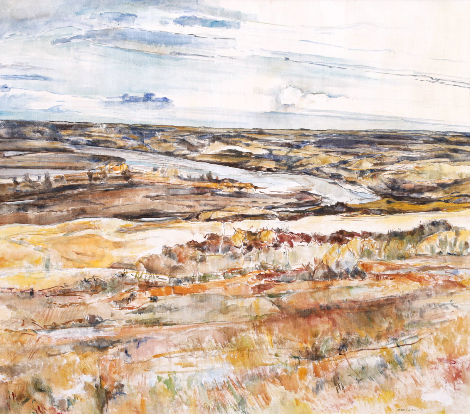 Dorothy Knowles FALL Painting (1 of 10)