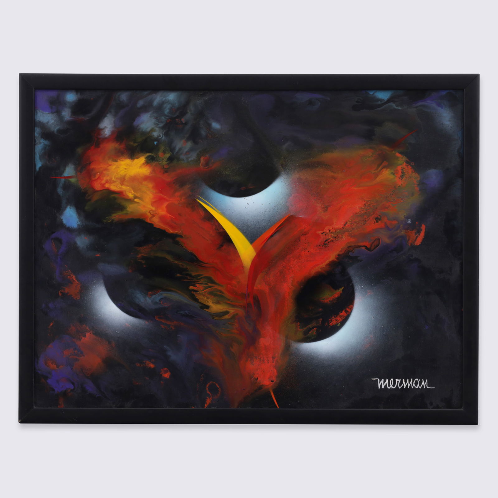 Leonardo Nierman UNTITLED Painting (1 of 7)