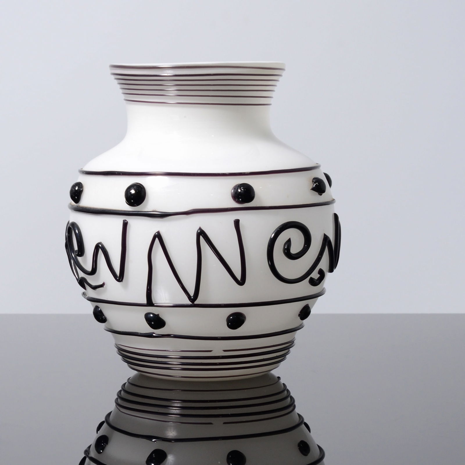 Fulvio Bianconi Vase, Murano (1 of 6)