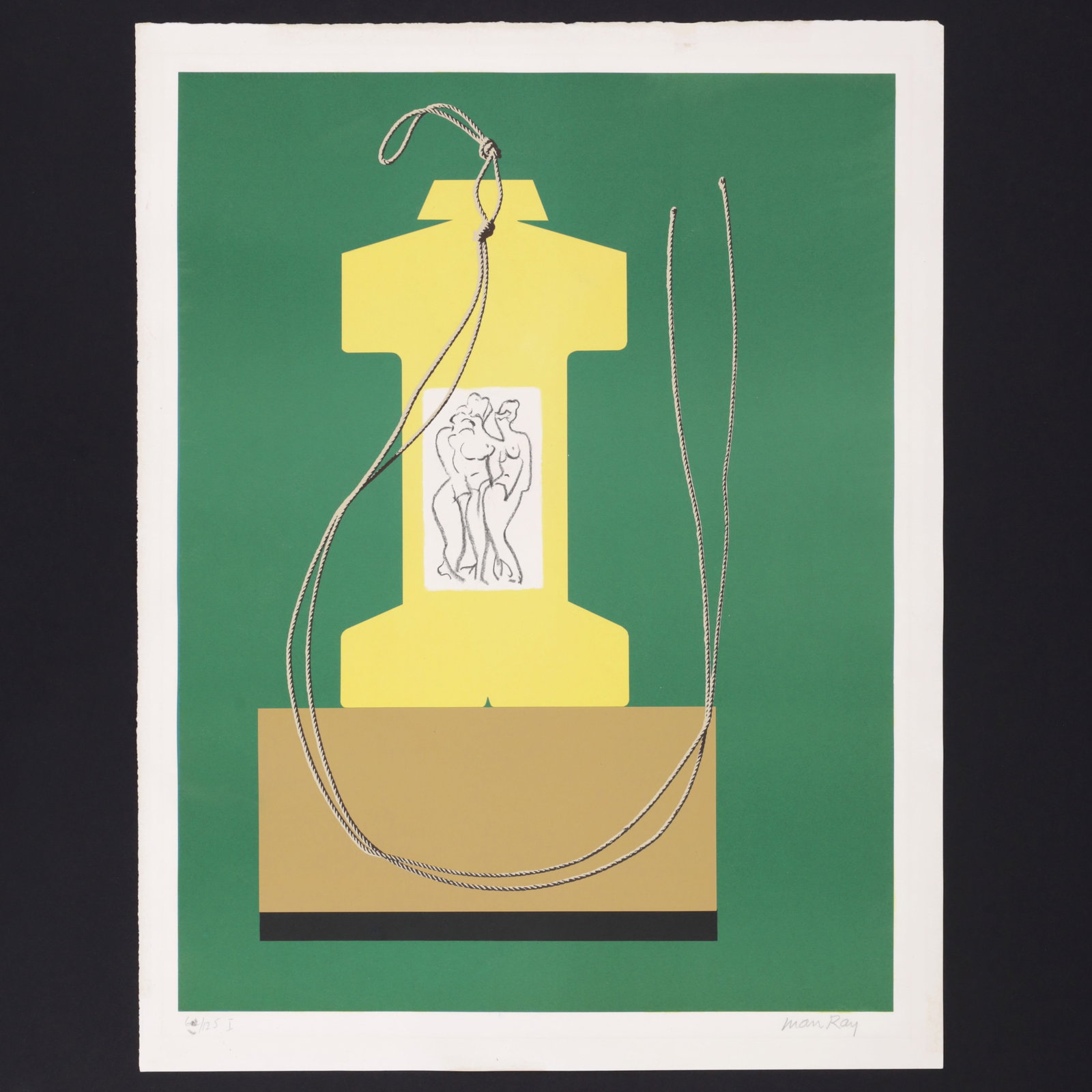 Man Ray MONUMENT I Lithograph (1 of 6)
