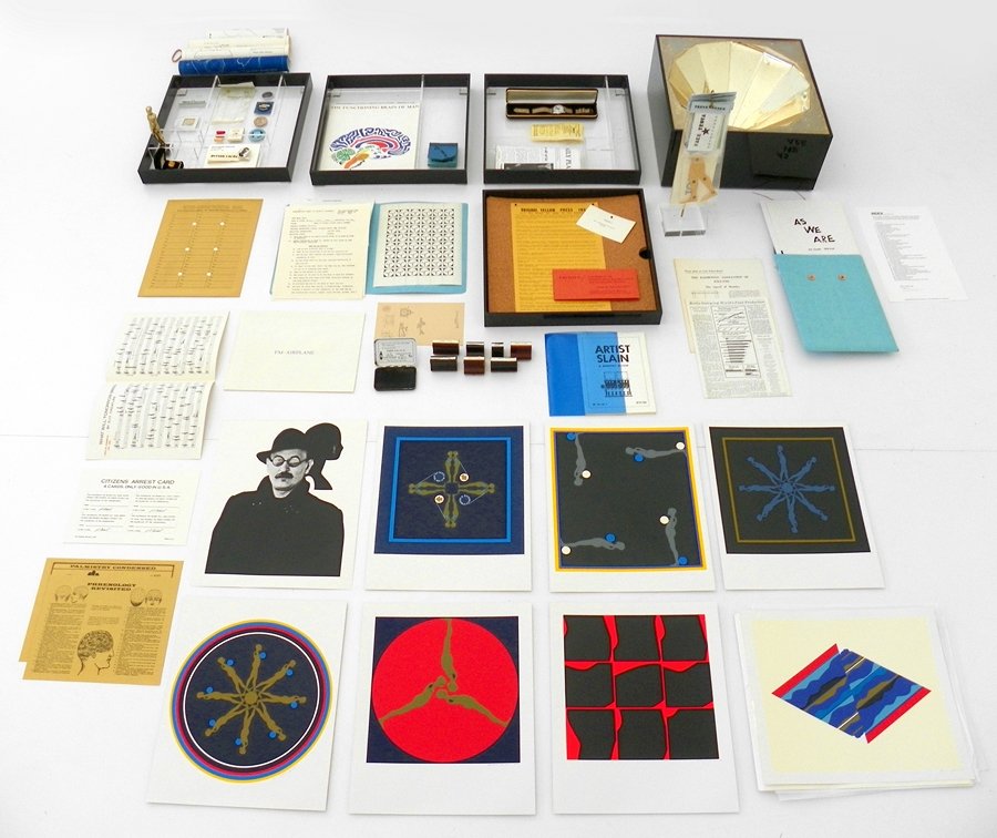 Rare Ernest Trova "Falling Man Time Capsule": Designer & Manufacturer: Ernest Trova Markings: signed; 30/150 Country of Origin & Materials: American; mixed media Additional Information & Circa: Rare "Falling Man Time Capsule" mixed media by Ernes