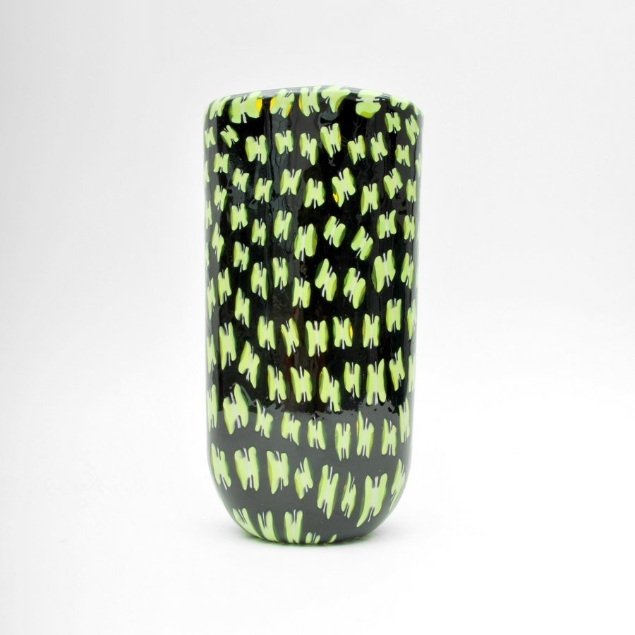 Vittorio Ferro Vase: Designer & Manufacturer: Vittorio Ferro Markings: marked Country of Origin & Materials: Italy; glass Additional Information & Circa: Vase by Vittorio Ferro, Murano, Italy. (Keyword Search: Barovier &