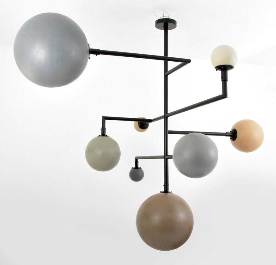 Large "Orbit" Chandelier
