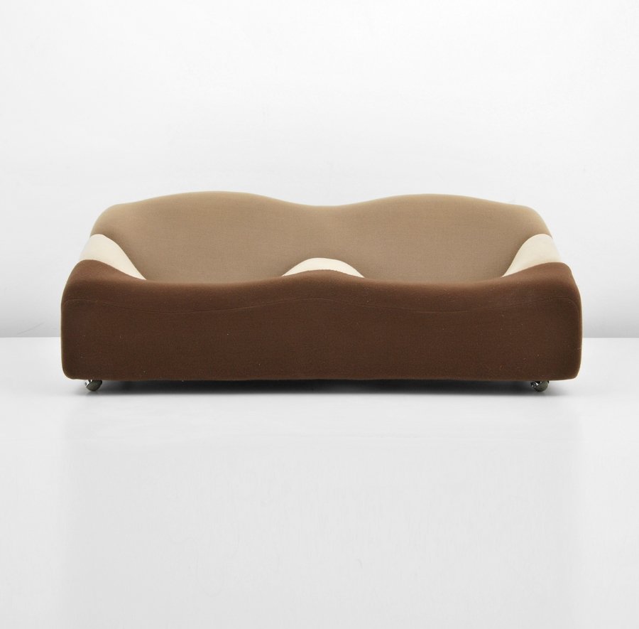 Pierre Paulin "ABCD" Sofa: Designer & Manufacturer: Pierre Paulin; Artifort Markings: marked Country of Origin & Materials: France; upholstery Additional Information & Circa: Rare "ABCD" sofa by Pierre Paulin. (Key Word Search: