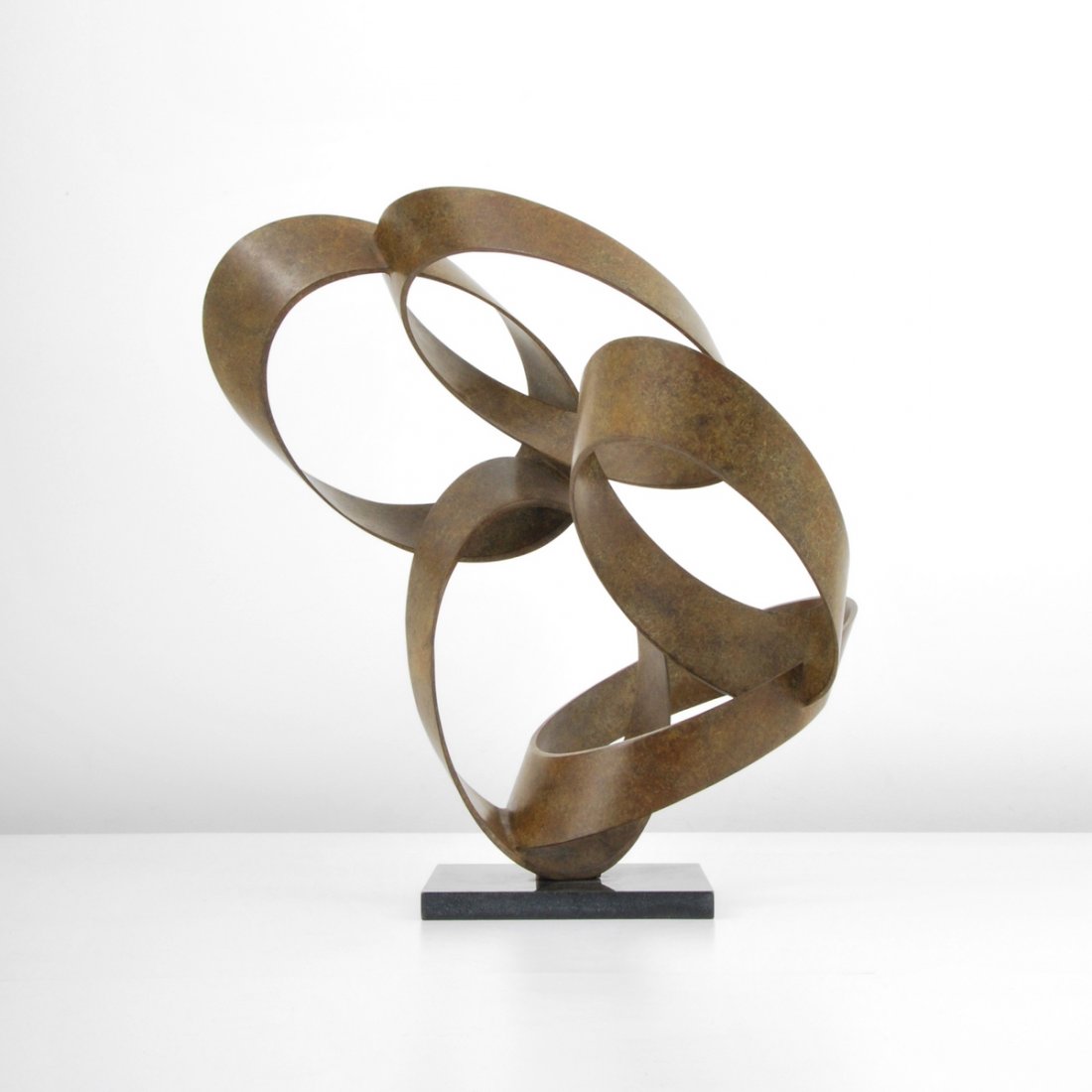 Large Larry Mohr "Orbits XIII" Sculpture: Designer & Manufacturer: Larry Mohr Markings: signed; e. 2/8 Country of Origin & Materials: American; metal, stone Additional Information & Circa: Large "Orbits XIII" sculpture by Larry Mohr (1921-201