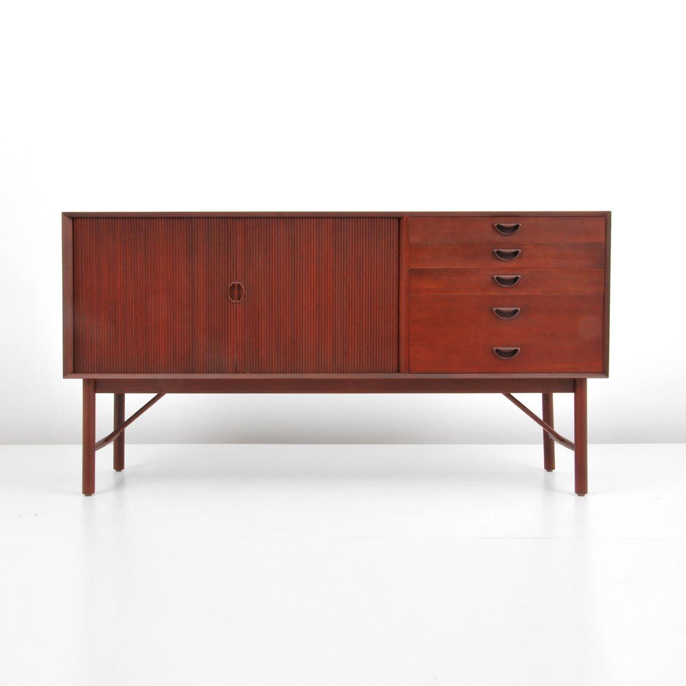 Peter Hvidt & Orla Mølgaard-Nielsen Cabinet: Designer & Manufacturer: Peter Hvidt & Orla Mølgaard-Nielsen; Søborg Møbler Markings: none Country of Origin & Materials: Denmark; wood Additional Information & Circa: Cabinet with four drawers and