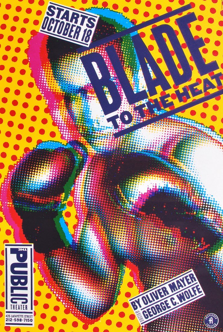 Set of 7 Prints Designed by Paula Scher: Designer & Manufacturer: Paula Scher; Pentagram Markings: none Country of Origin & Materials: paper Additional Information & Circa: Set of seven silkscreen prints designed by Paula Scher for various N