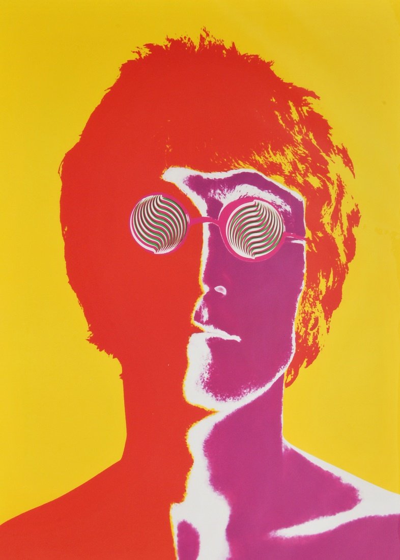 Richard Avedon 'The Beatles' Posters, 1st Edition: Designer & Manufacturer: Richard Avedon Markings: limited edition; 1967 Country of Origin & Materials: American; paper Additional Information & Circa: Set of four limited first edition psychedelic pos
