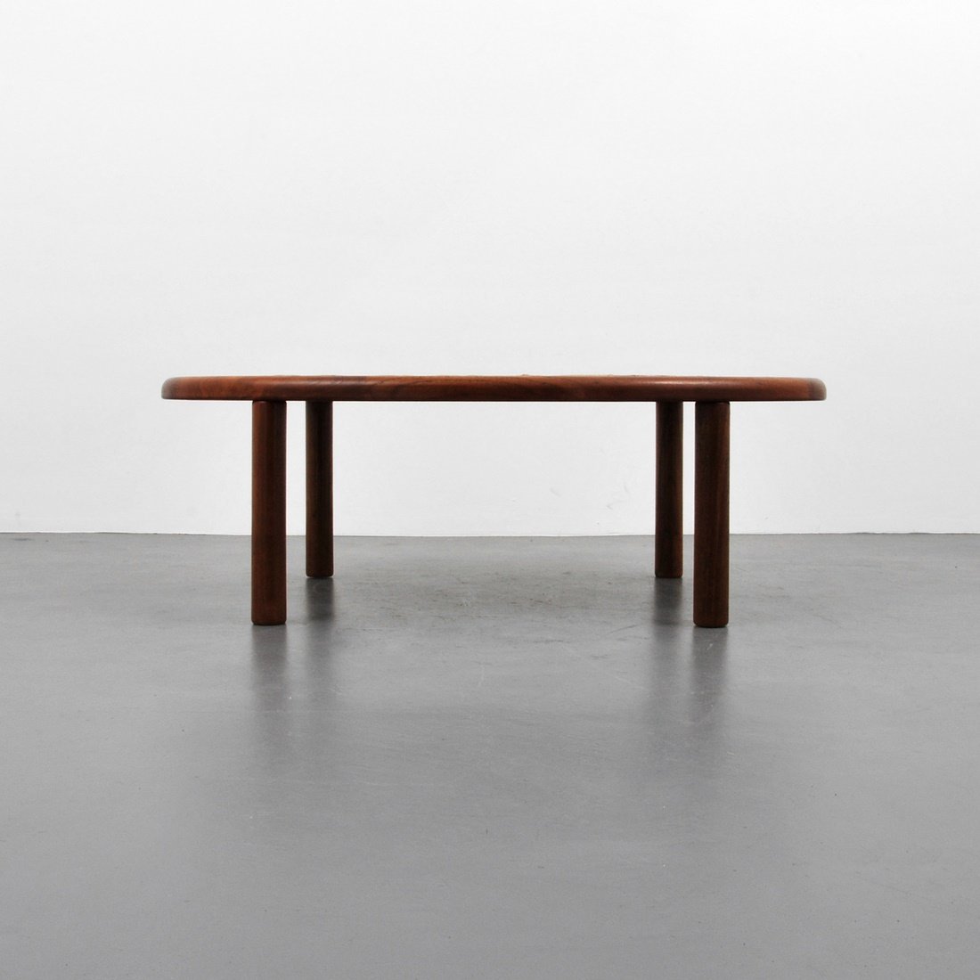 Tue Poulsen Coffee Table: Designer & Manufacturer: Tue Poulsen; Haslev Møbelsnedkeri A/S Markings: signed Country of Origin & Materials: Denmark; oak, glazed earthenware Additional Information & Circa: Cocktail table with gla