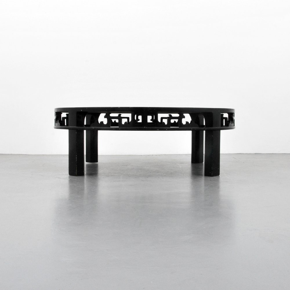 Baker Coffee Table: Designer (Artist) & Manufacturer: Baker Markings: marked Country of Origin & Materials: USA; wood Additional Information: (Key Word Search: Baker, Edward Wormley, Dunbar, Harvey Probber, T.H. Robsjohn