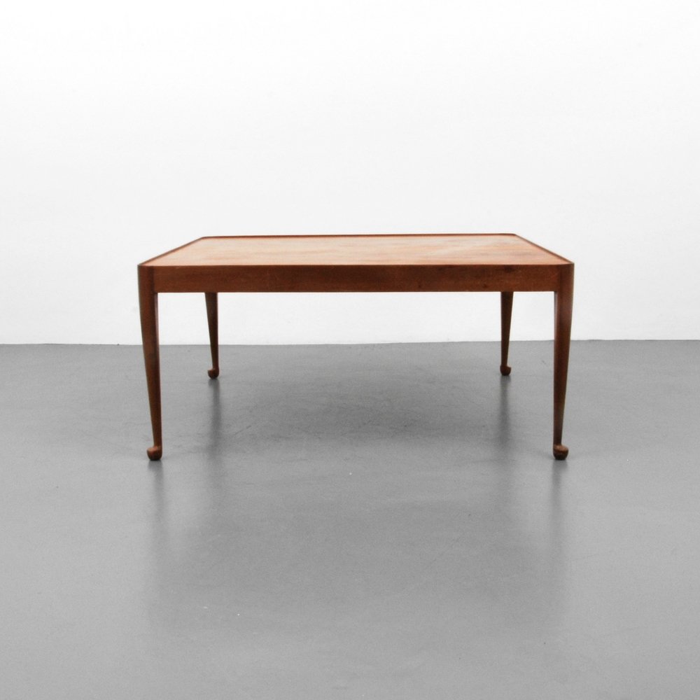 Josef Frank "Diplomat" Coffee Table: Designer (Artist) & Manufacturer: Josef Frank; Svenskt Tenn Markings: none Country of Origin & Materials: Sweden; wood Additional Information: (Key Word Search: Finn Juhl, Hans Wegner, Arne Jacobsen,