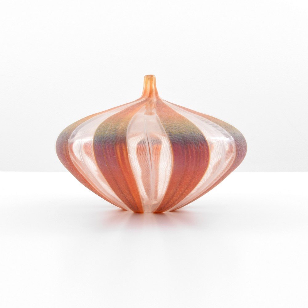 Campagnol and Salvadore Vase/Vessel, Murano: Designer & Manufacturer: Campagnol and Salvadore Markings: marked Country of Origin & Materials: Italy; glass Additional Information & Circa: (Key Word Search: Venini, Barovier & Toso, Archimede Segus