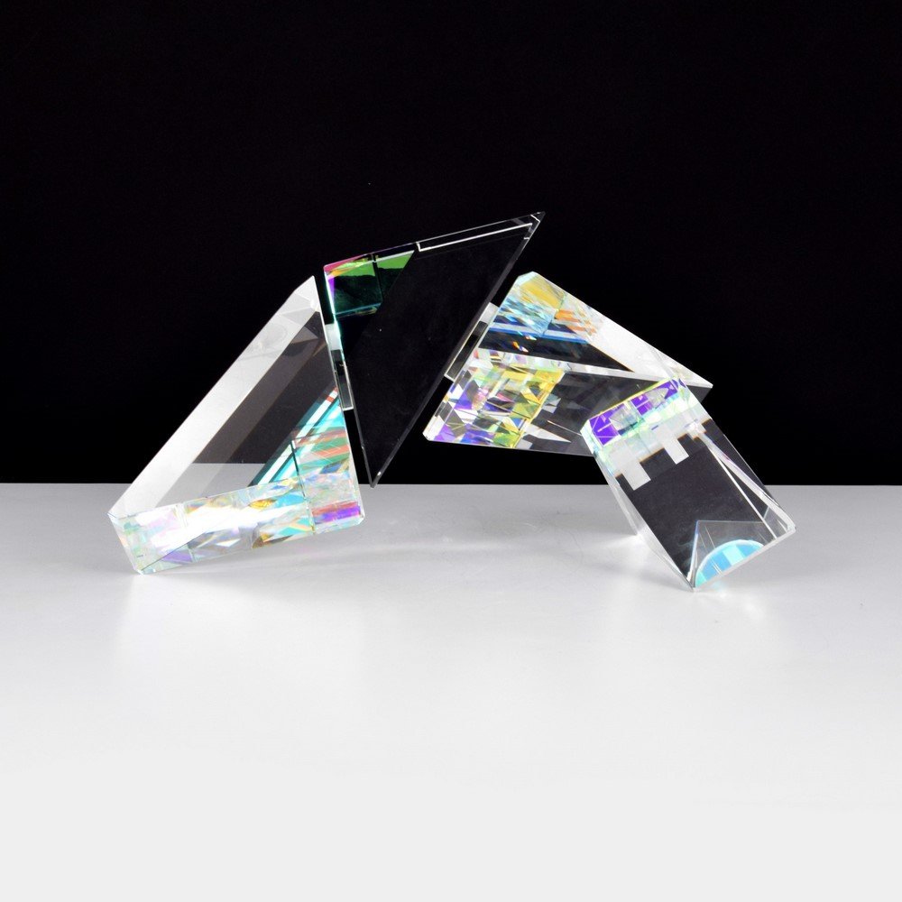 Toland Peter Sand Crystal Sculpture: Designer & Manufacturer: Toland Peter Sand (b. 1949) Markings: signed; 1999 (?) Country of Origin & Materials: American; glass Additional Information & Circa: (Key Word Search: Venini, Barovier & Toso