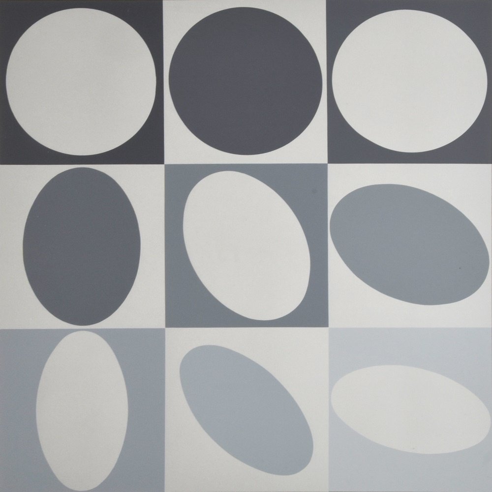 Victor Vasarely Lithograph, Signed Limited Edition: Designer & Manufacturer: Victor Vasarely (1908-1997) Markings: signed; ed. 145/150 Country of Origin & Materials: Hungarian; paper Additional Information: Work is titled LAPIDAIRE and is published by 