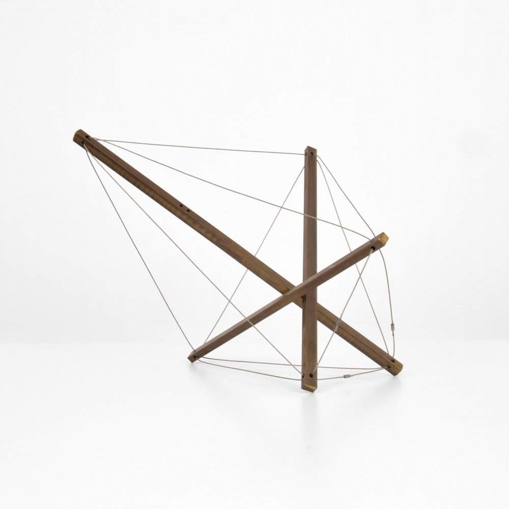 Larry Mohr Abstract Sculpture: Designer & Manufacturer: Larry Mohr (1921-2013) Markings: no marking(s) apparent Country of Origin & Materials: American; bronze, wire Additional Information: Provenance: Estate of Larry Mohr. Larry M