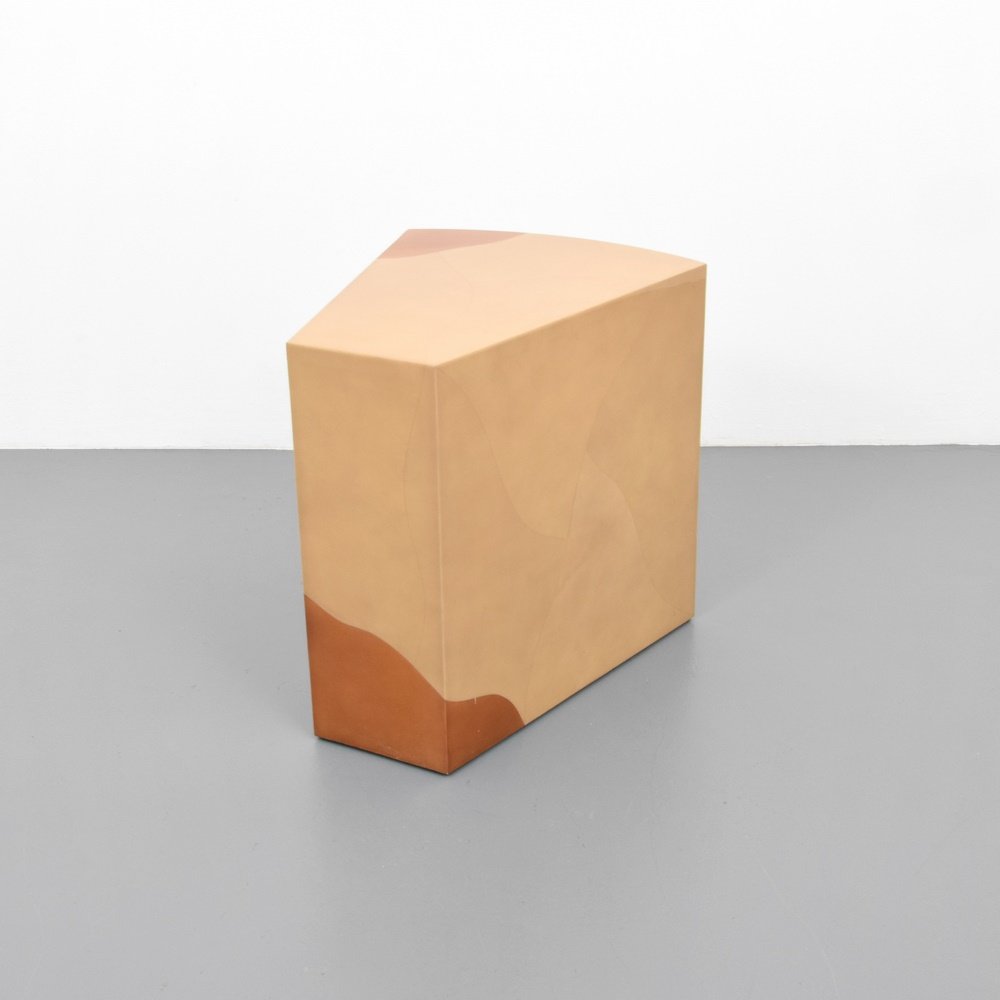 Enrique Garcez Goatskin Occasional Table: Designer & Manufacturer: Enrique Garcez Markings: marking(s) Country of Origin & Materials: Colombia; lacquered goatskin Additional Information: (Key Word Search: James Mont, Serge Roche, Karl Springe