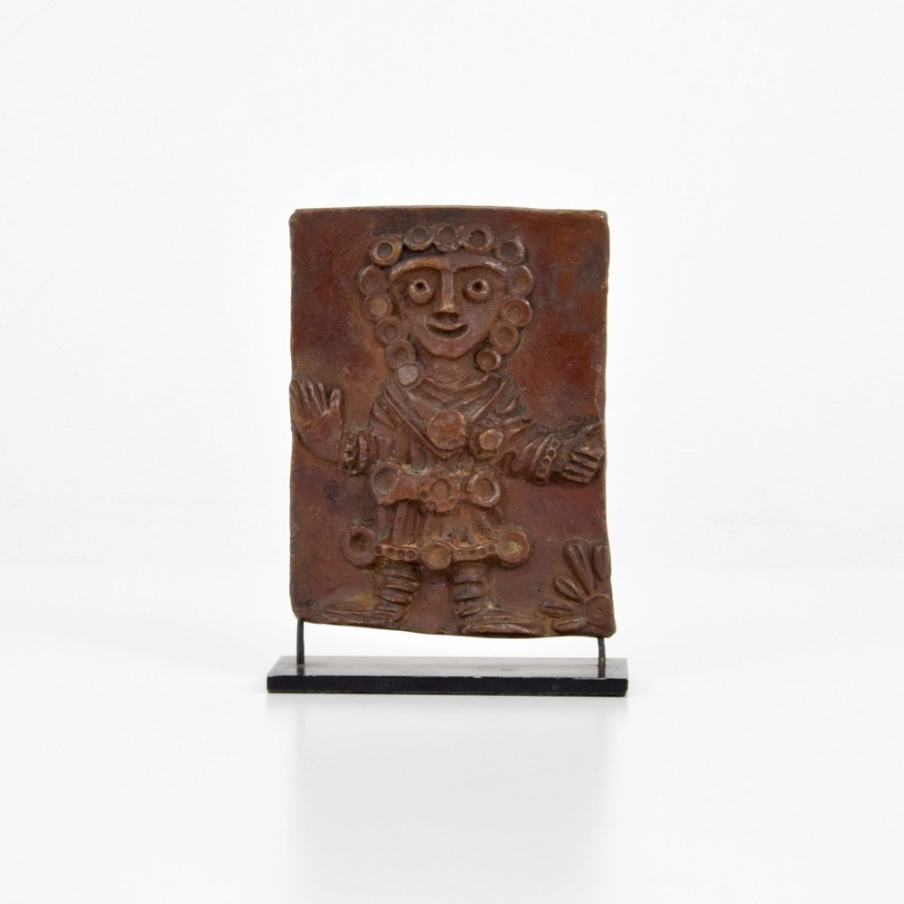 André Derain Bronze Sculpture, Signed Limited Edition: Designer & Manufacturer: André Derain (1880 - 1954) Markings: signed; ed. 4/15; 1940 Country of Origin & Materials: France; metal Additional Information: Work is titled L'ETONNE. Dimensions(H,W,D):