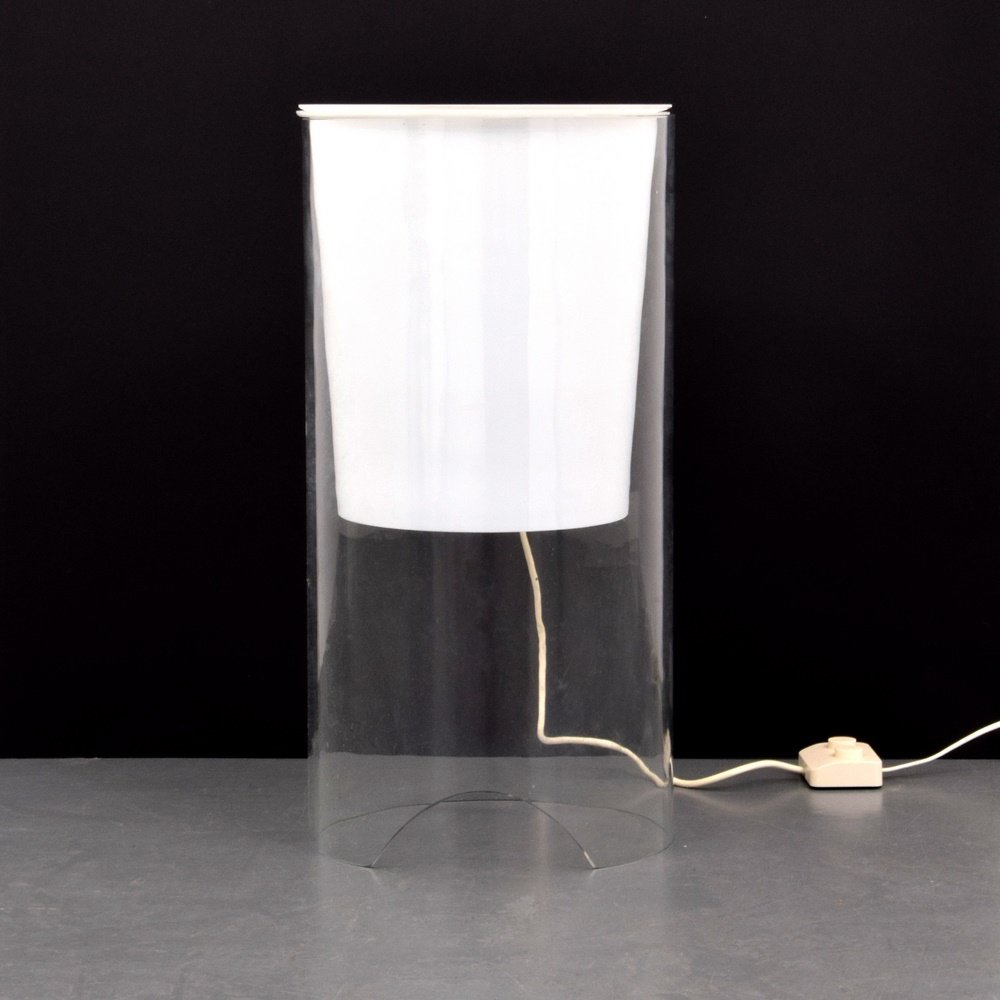 Large Simon Pearce Lamp: Designer & Manufacturer: Simon Pearce Markings: no marking(s) apparent Country of Origin & Materials: USA; metal, glass Additional Information: (Key Word Search: Venini, Fontana Arte, Sciolari, Venini