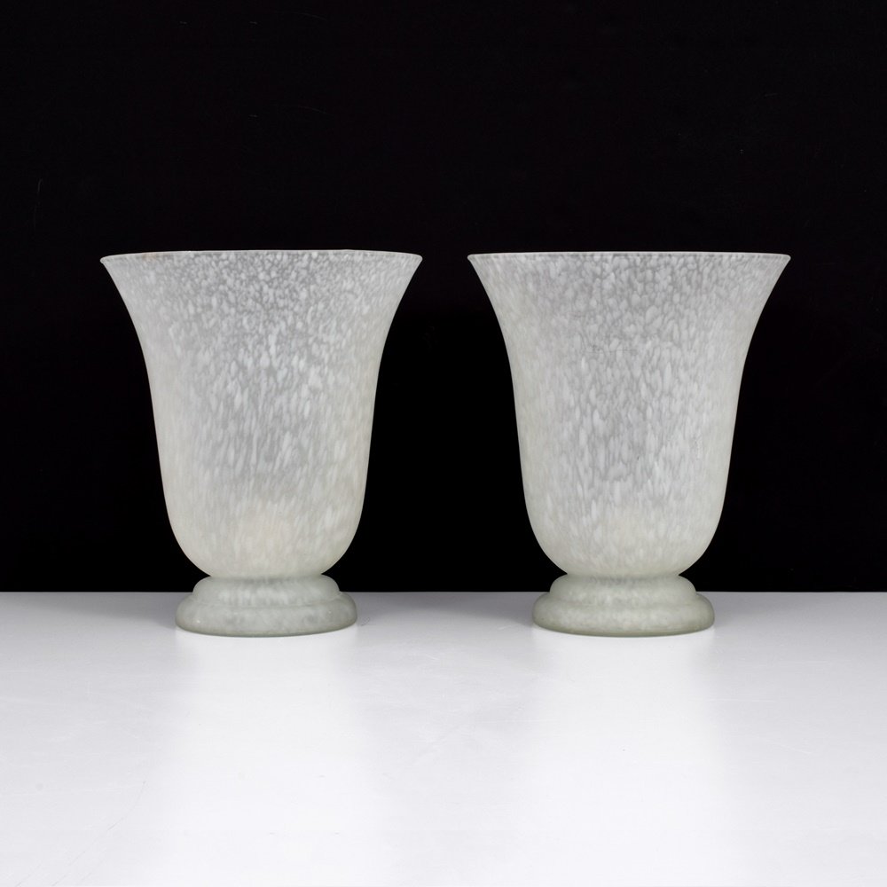 Pair of Murano Lamps: Designer & Manufacturer: unknown Markings: no marking(s) apparent Country of Origin & Materials: Italy; glass, metal Additional Information: (Key Word Search: Murano, Venini, Barovier & Toso, Archimed