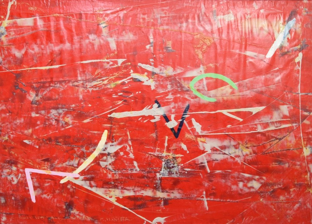 Large Laurent de Brunhoff Painting, Original Work: Designer & Manufacturer :Laurent de Brunhoff (b. 1925 ) Markings: signed; 1974 Country of Origin & Materials: French/American; canvas Additional Information & Circa: Provenance: Leslie Hindman, 9.11.2