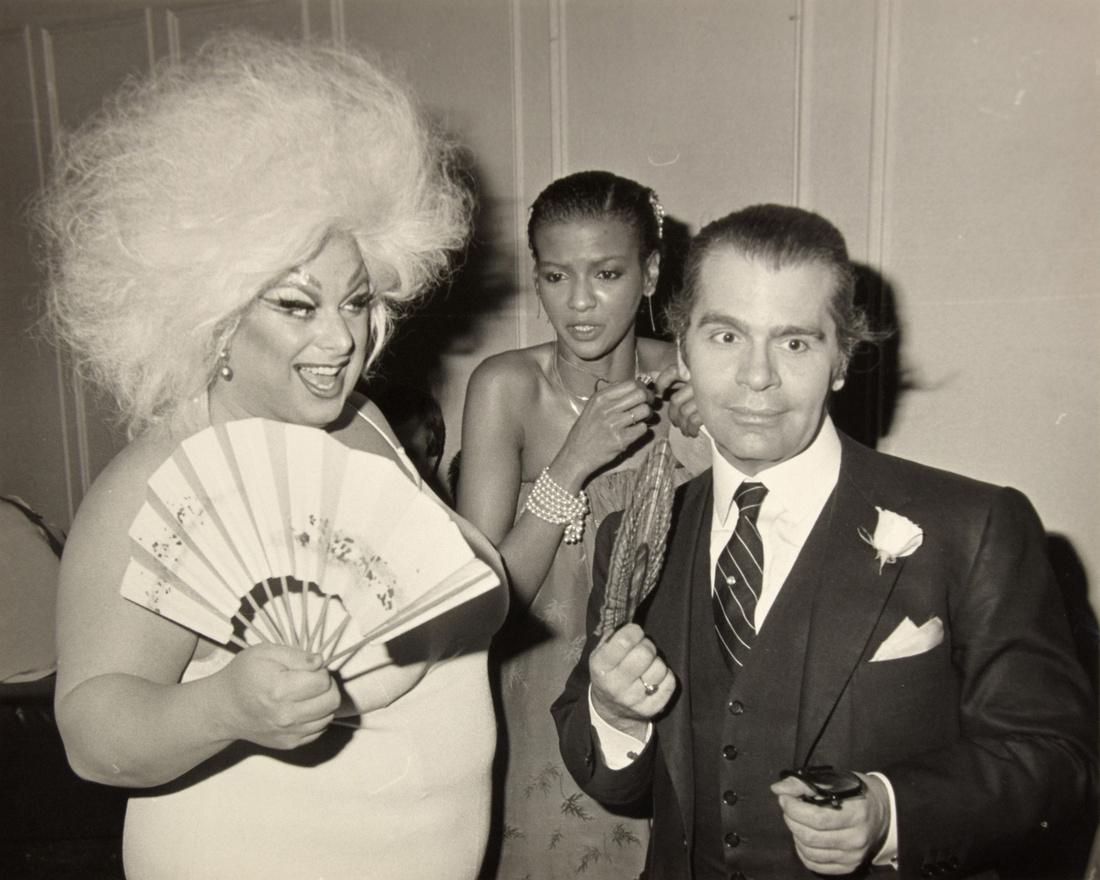 Divine, STUDIO 54, Large Richard P. Manning Print: Artist: Richard P. Manning aka RPM (1941 -2013) Markings: no marking(s) apparent Country of Origin & Materials: American; gelatin silver print Additional Information: Large scale photograph of Divine