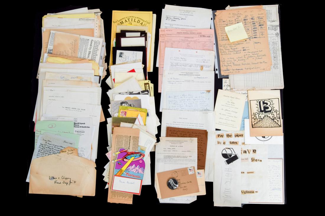 Steve Rubell Ephemera, Studio 54: Country of Origin & Materials: miscellaneous Additional Information: Various ephemera from the Estate of Steve Rubell. Provenance: Estate of Steve Rubell (partner of Studio 54). Dimensions: varies