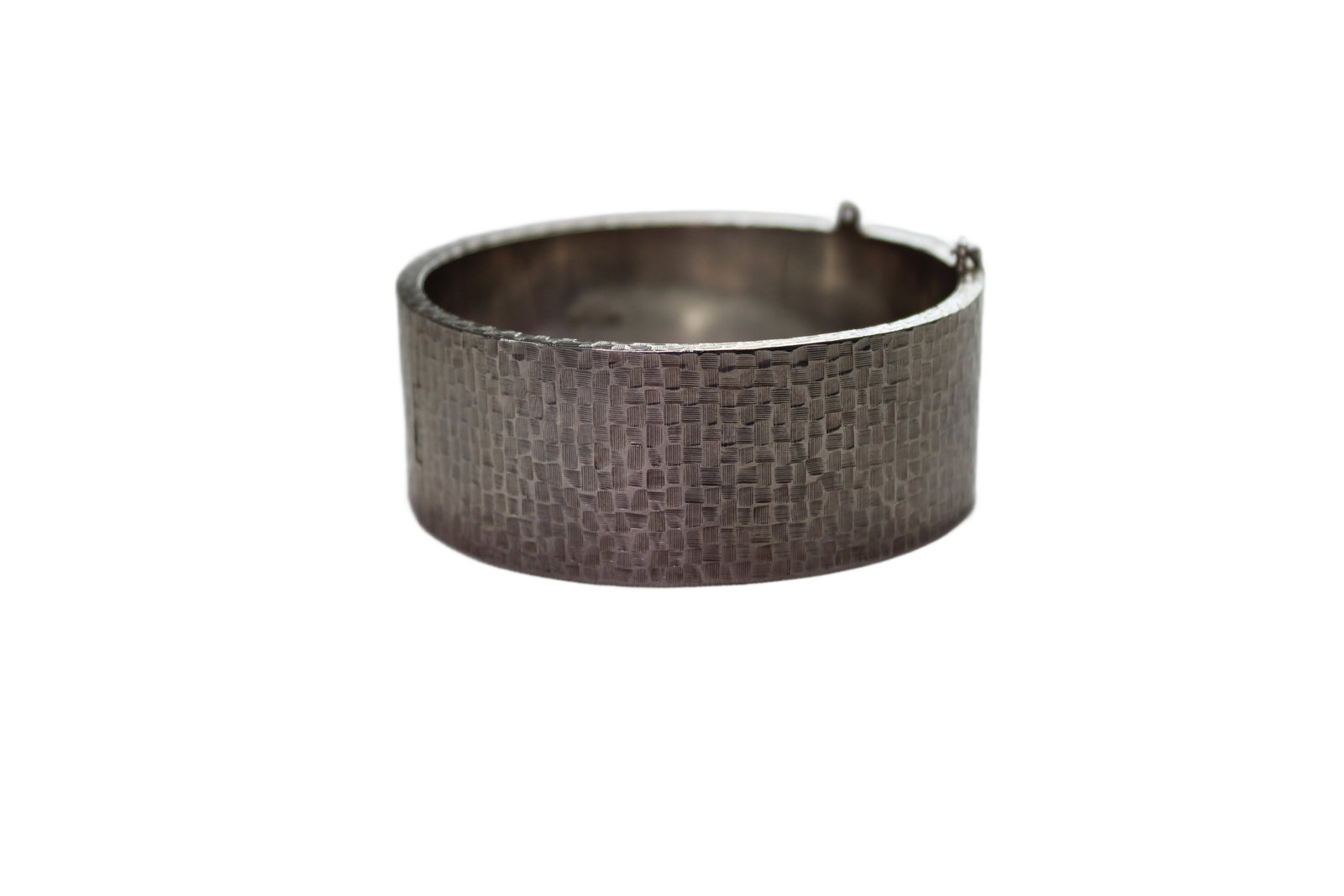 Sterling Silver Bangle Bracelet: Sterling Silver Bangle Bracelet. Total 36.8g “SIAM Sterling” Stamp Shown in Third Photo.