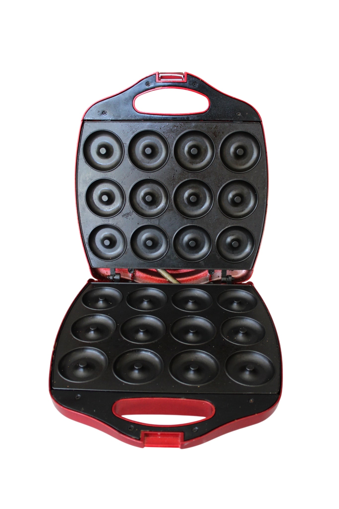 VonShef Mini Donut Maker: VonShef Mini Donut Maker. Makes 12 Mini Donuts at Once. 4" H x 11.5" W x 13" D.