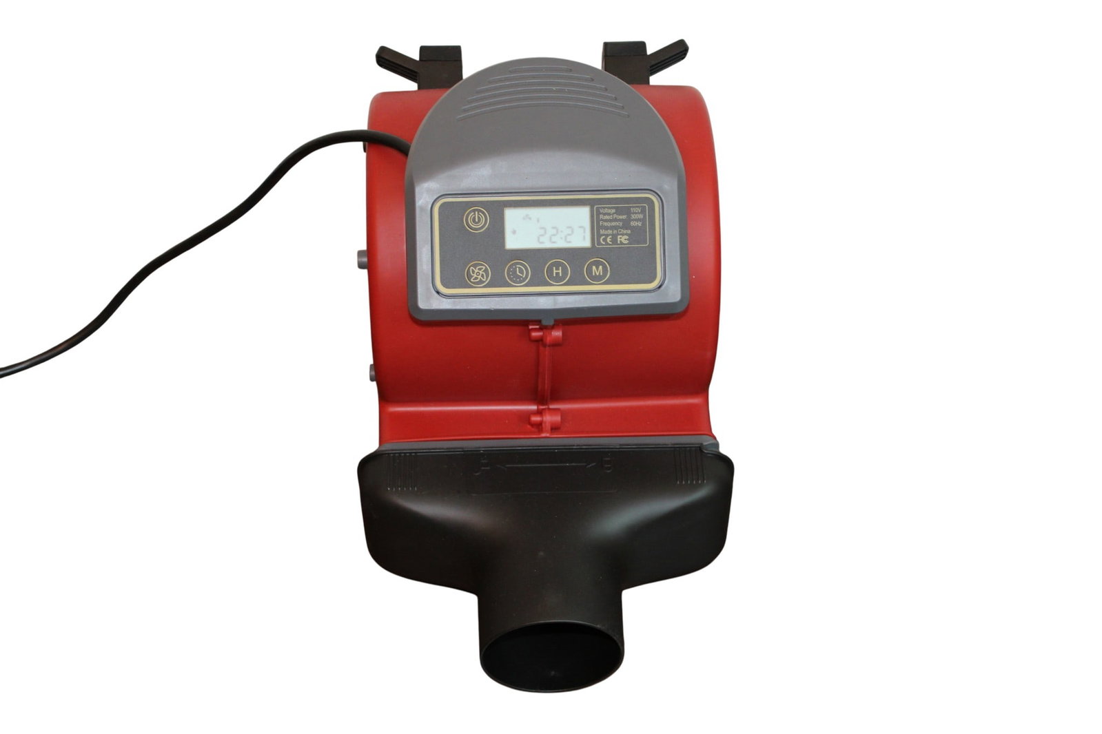 Portable Air Blower: Portable Air Blower. 12.5" H x 9.5" W x 14" D.