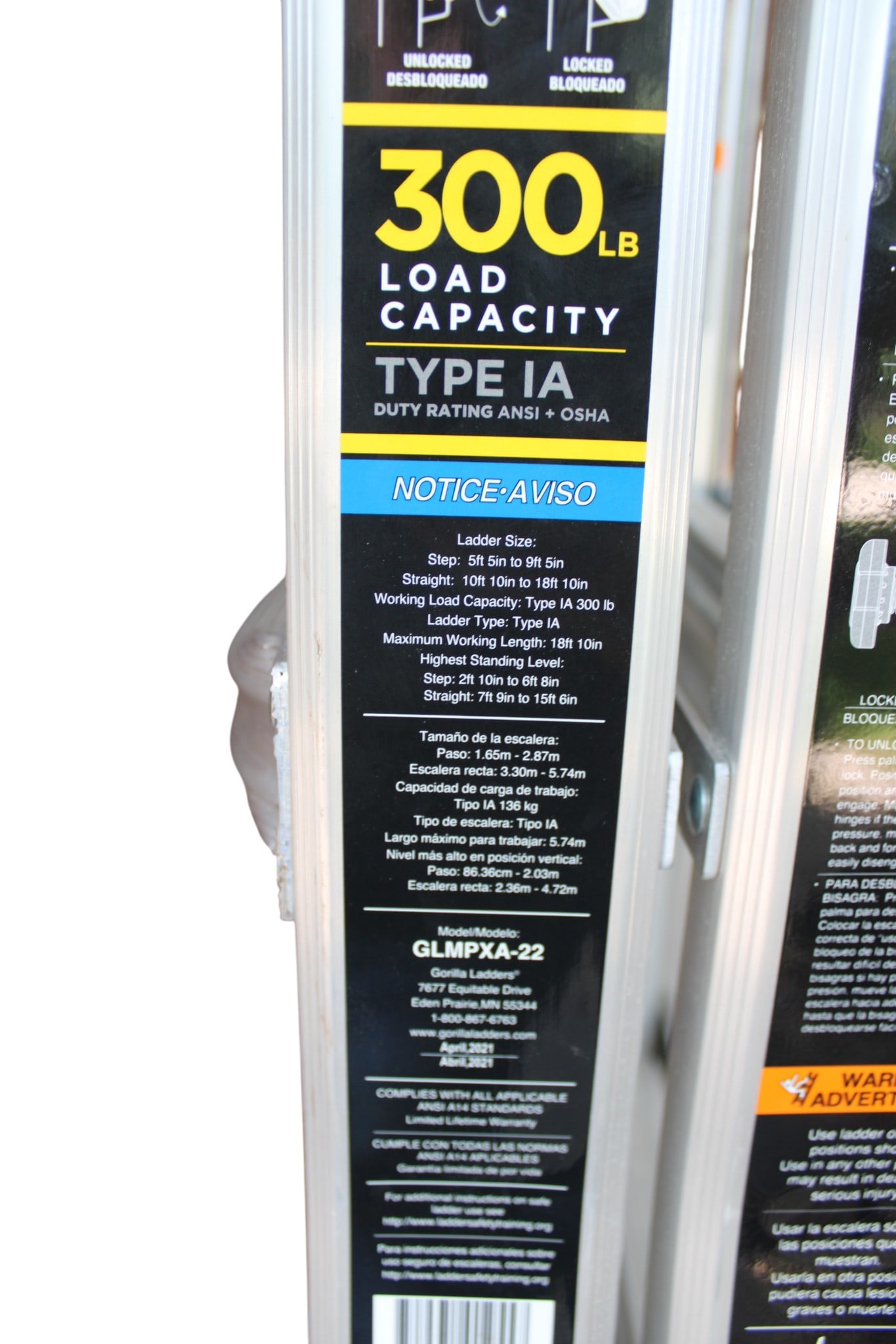 Gorilla Ladder Aluminum Multi-Position - 2