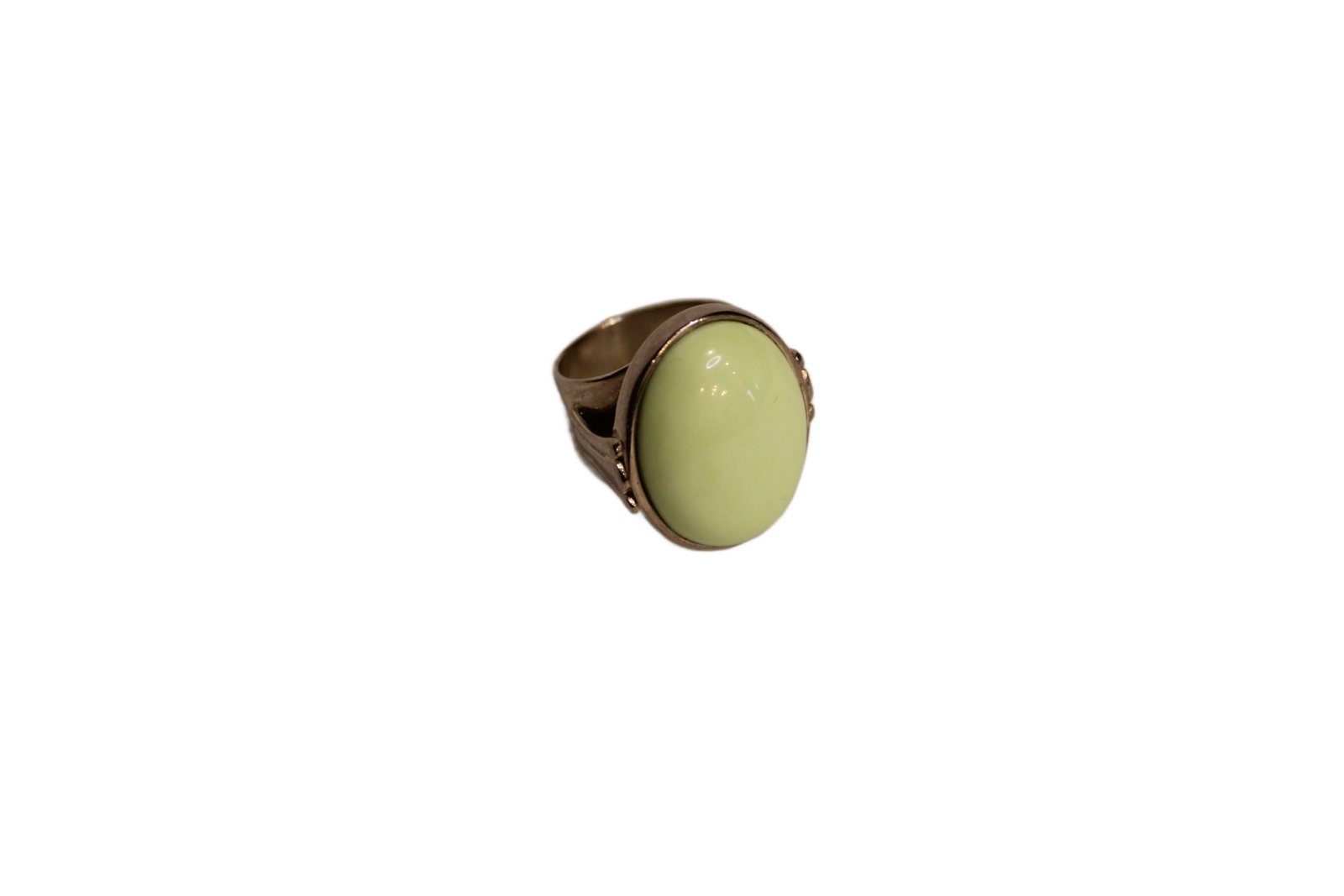 Native American Desert Rose Signed Sterling Ring - 3