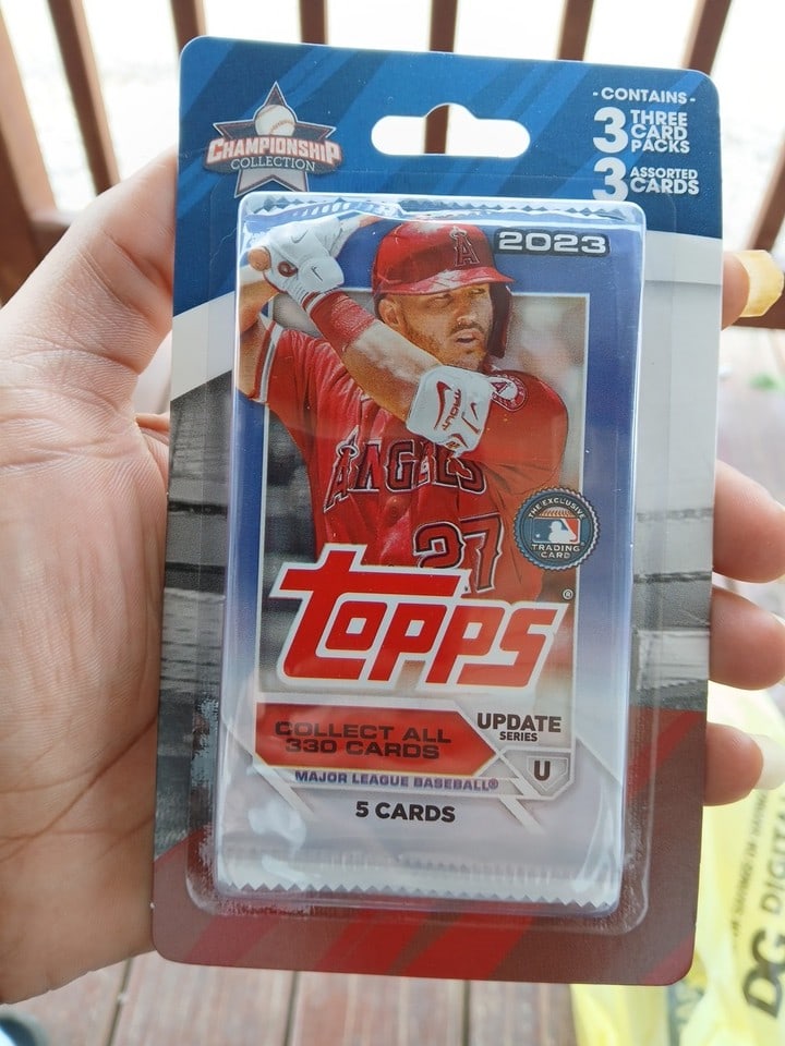 Championship Collection 2023 Topps 3 Pack Sealed Cards: The Championship Collection 2023 Topps 3 Pack Sealed Cards are a highly sought-after product for baseball enthusiasts and collectors. This set, manufactured by Topps for the 2023 season, features card