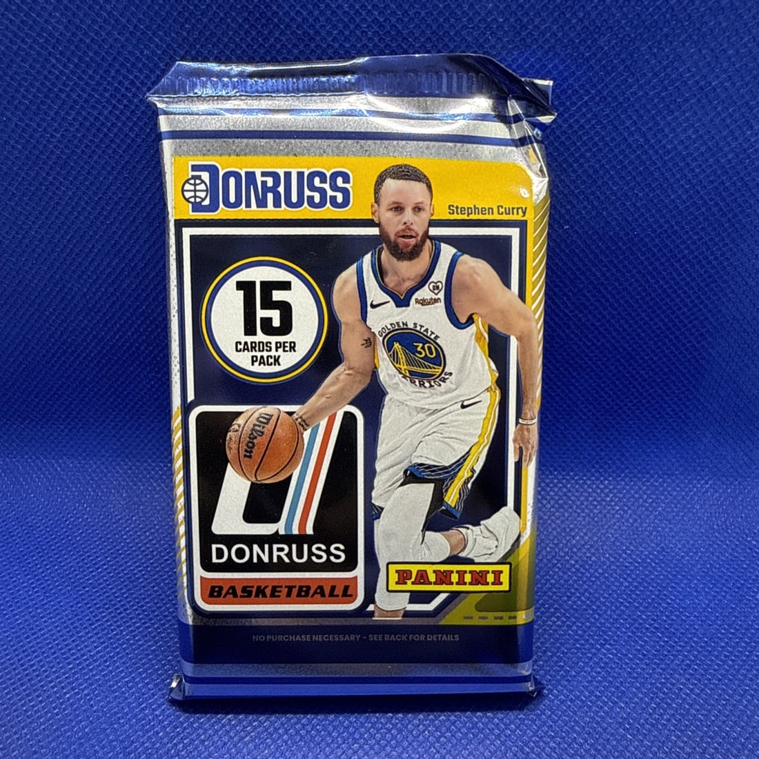 2024-25 Panini DONRUSS Basketball NBA 15-Card Pack: The product is a 2024-25 Panini Donruss Basketball set, featuring 15 factory sealed trading cards of NBA players. Each pack contains cards in English, manufactured by Panini, and represents the 2024-2