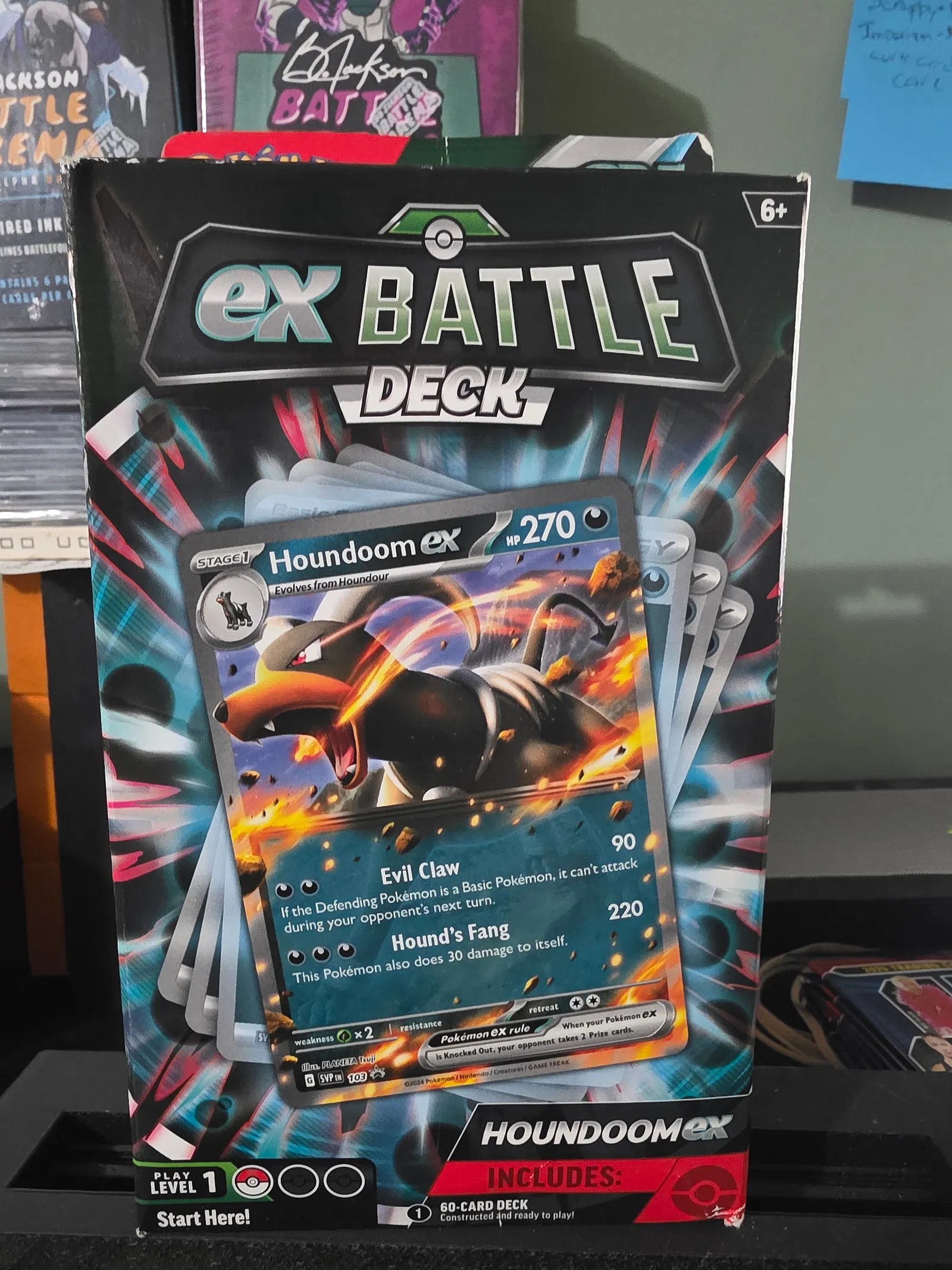 Pokemon Ex Battle Deck Houndoom EX 60 CARD DECK (1 of 2)